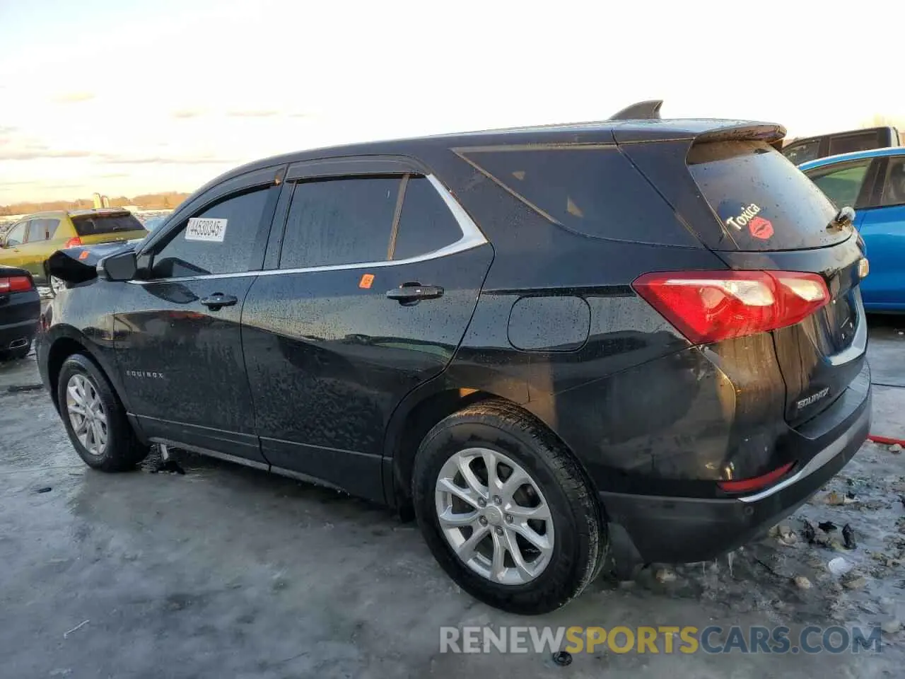 2 fotografías del automóvil dañado 3GNAXUEV7KL135033 CHEVROLET EQUINOX 2019