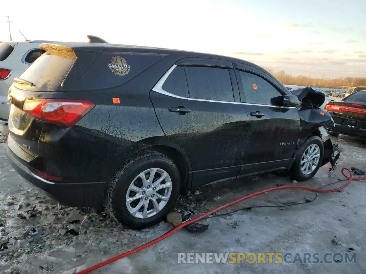 3 fotografías del automóvil dañado 3GNAXUEV7KL135033 CHEVROLET EQUINOX 2019