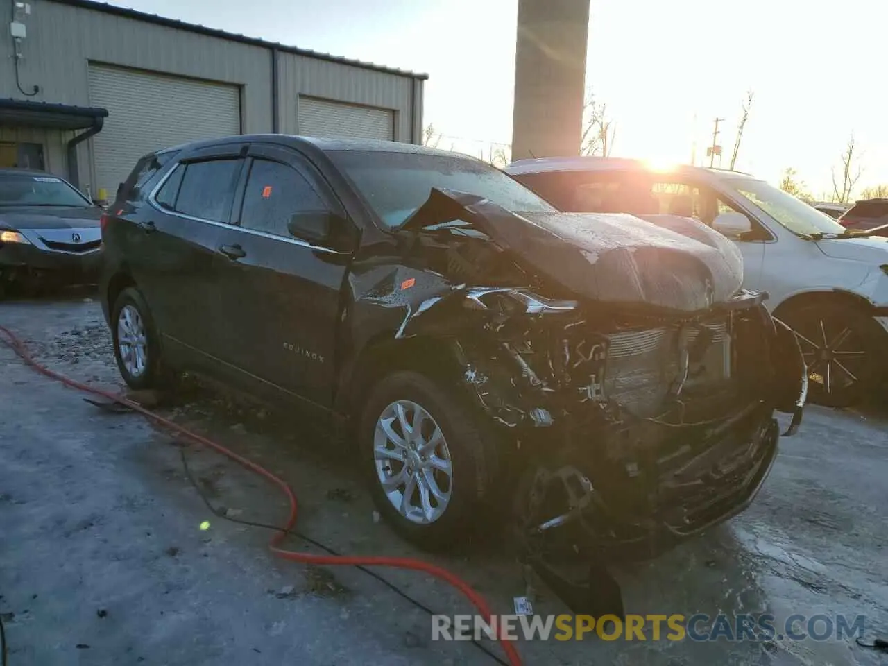 4 fotografías del automóvil dañado 3GNAXUEV7KL135033 CHEVROLET EQUINOX 2019
