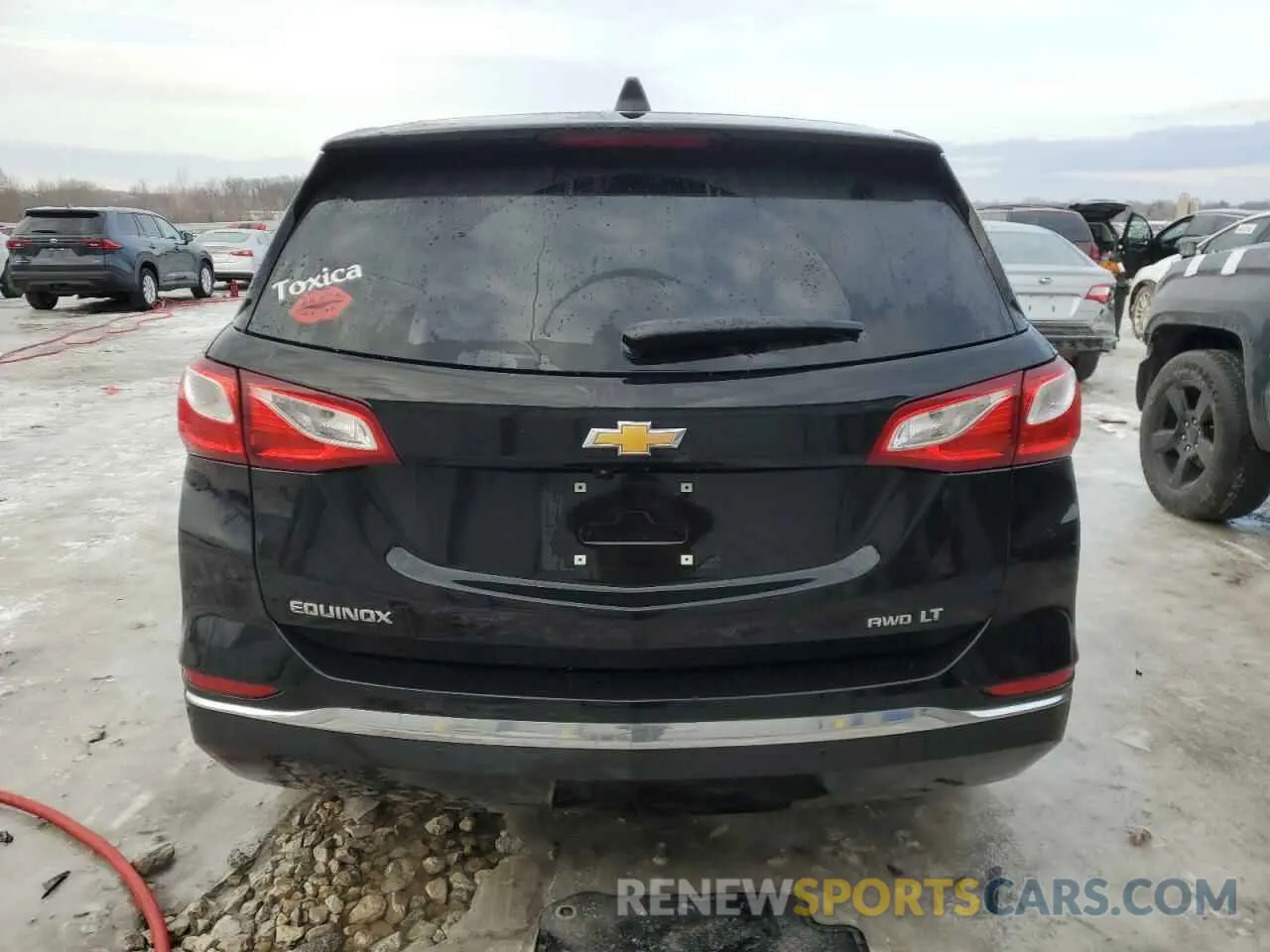 6 fotografías del automóvil dañado 3GNAXUEV7KL135033 CHEVROLET EQUINOX 2019