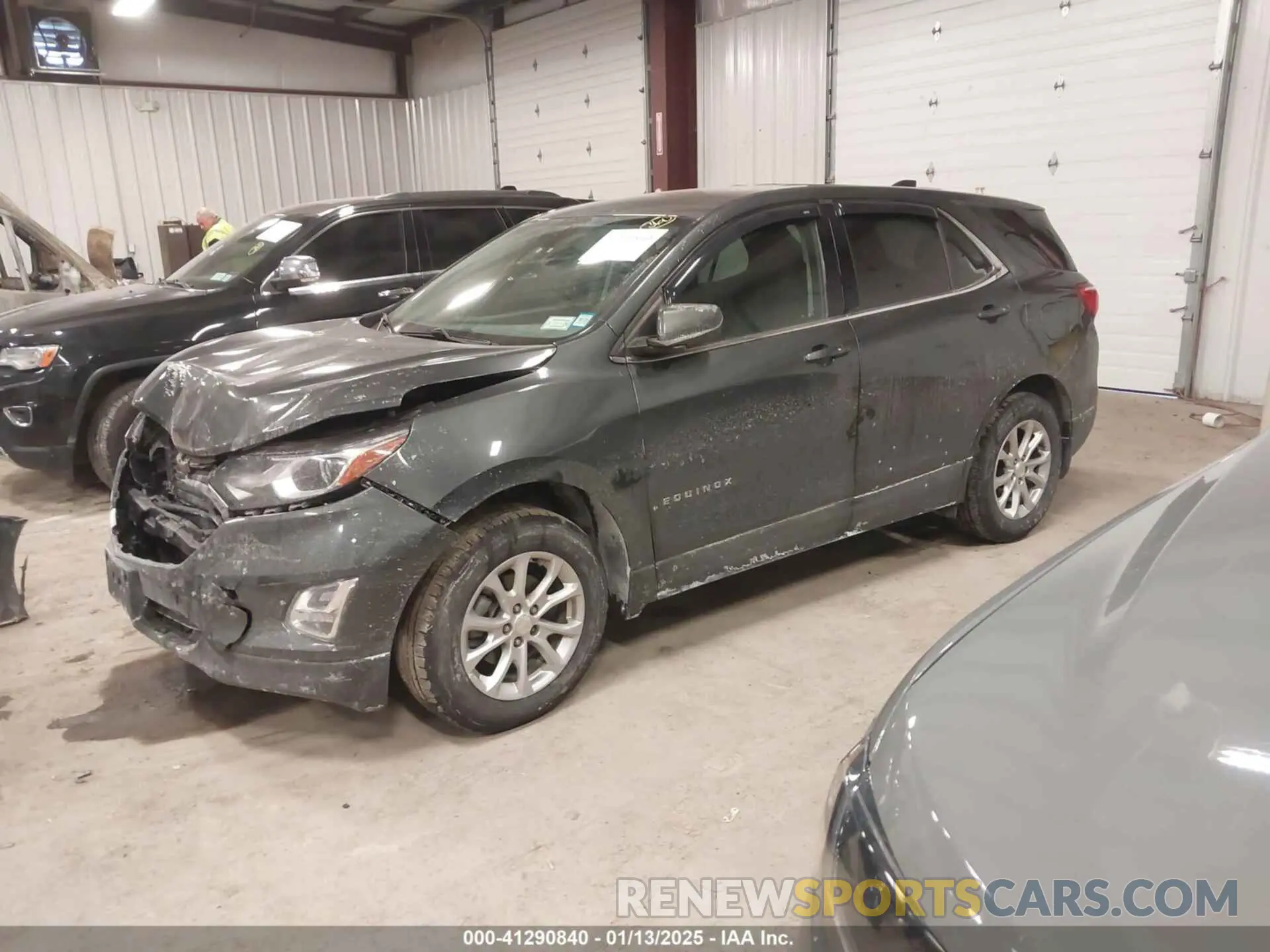 2 fotografías del automóvil dañado 3GNAXUEV7KL279665 CHEVROLET EQUINOX 2019
