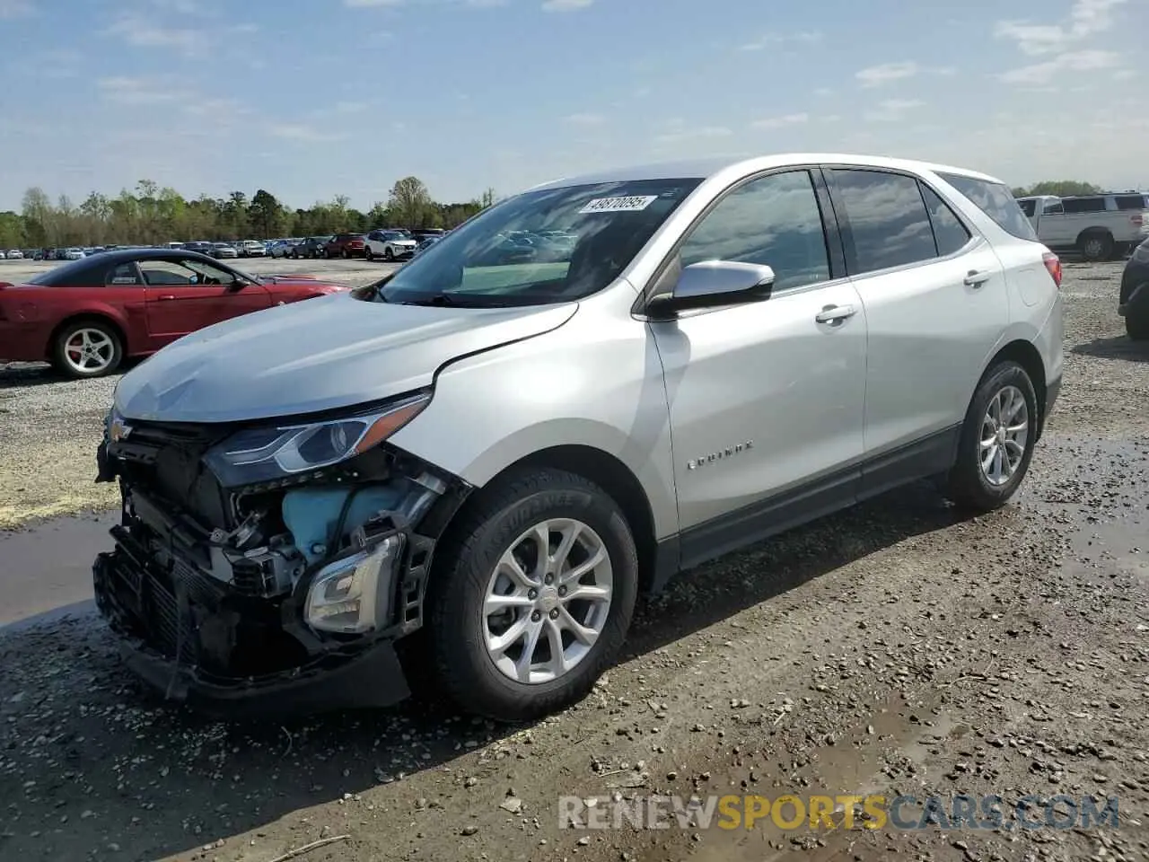 1 fotografías del automóvil dañado 3GNAXUEV7KS660101 CHEVROLET EQUINOX 2019