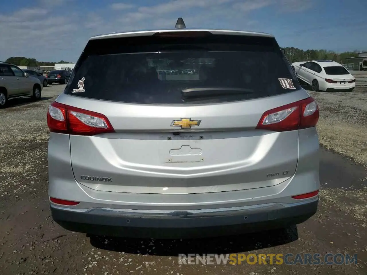 6 fotografías del automóvil dañado 3GNAXUEV7KS660101 CHEVROLET EQUINOX 2019