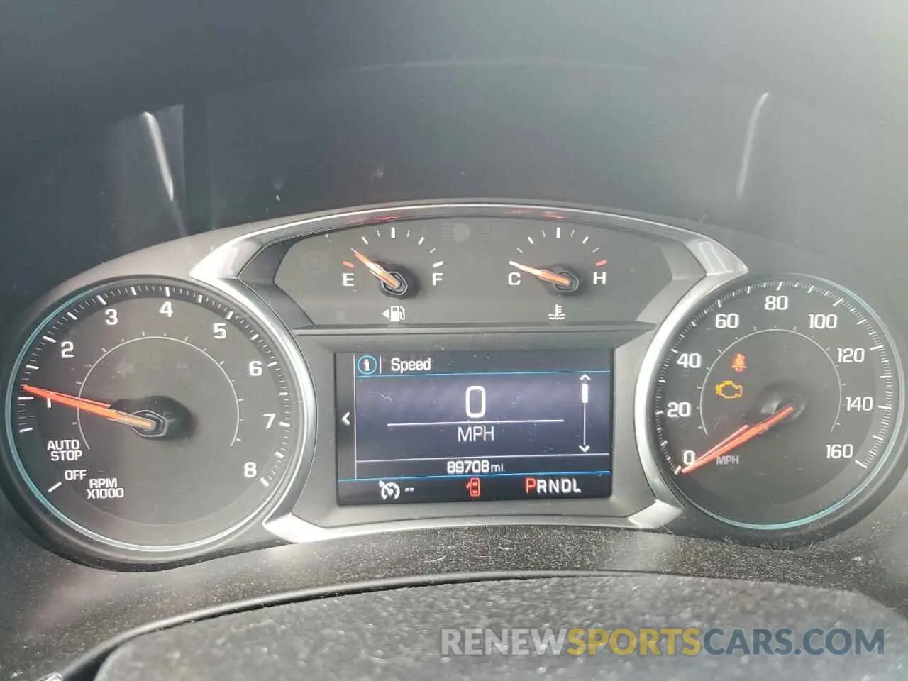 9 fotografías del automóvil dañado 3GNAXUEV7KS660101 CHEVROLET EQUINOX 2019