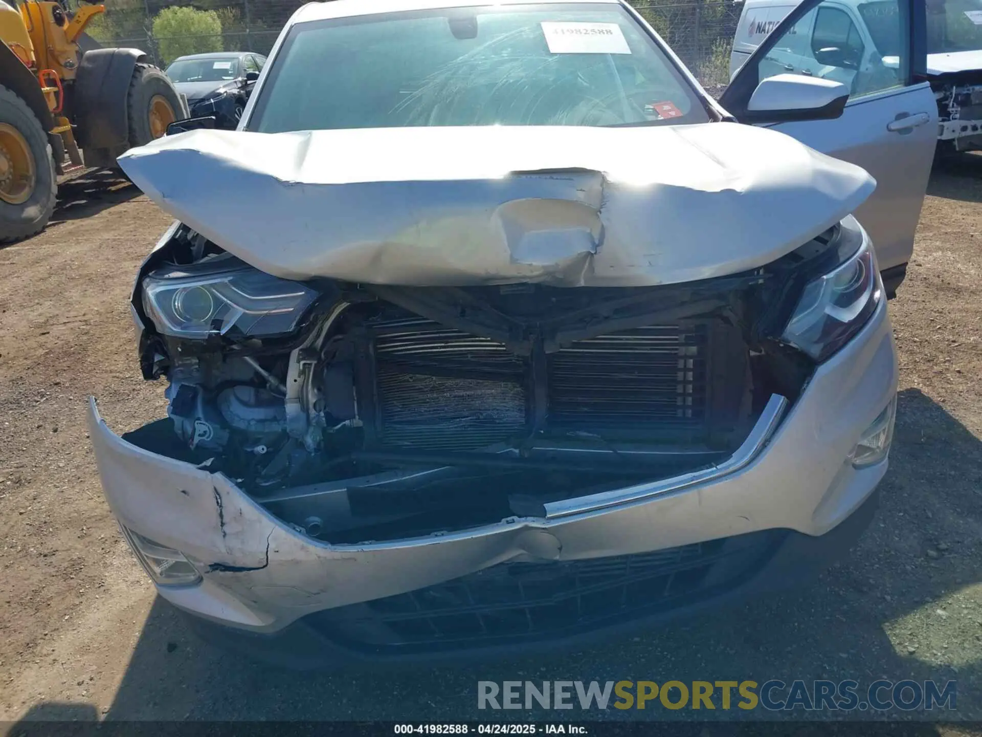 6 fotografías del automóvil dañado 3GNAXUEV8KS506982 CHEVROLET EQUINOX 2019