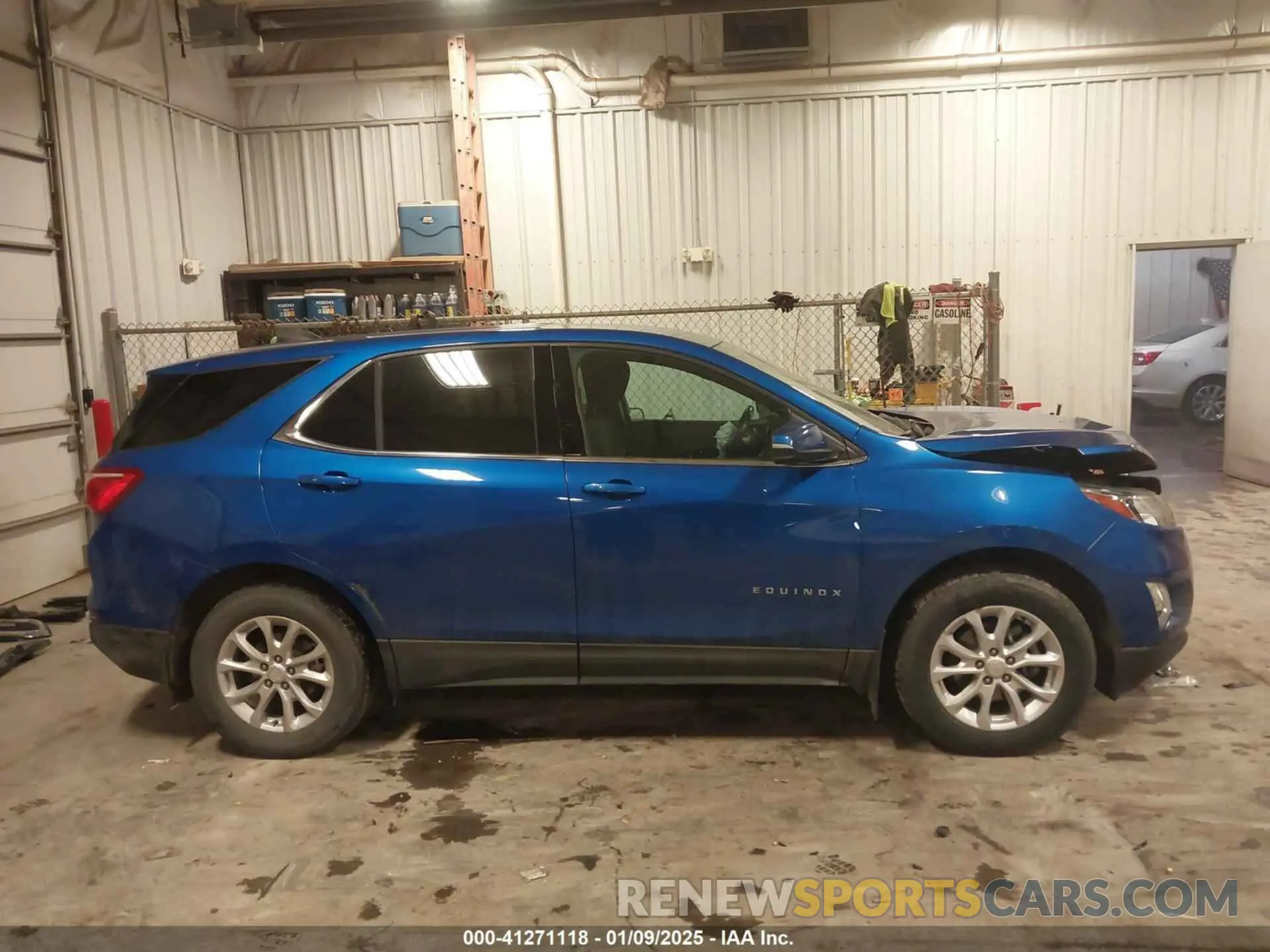 14 fotografías del automóvil dañado 3GNAXUEV8KS530621 CHEVROLET EQUINOX 2019