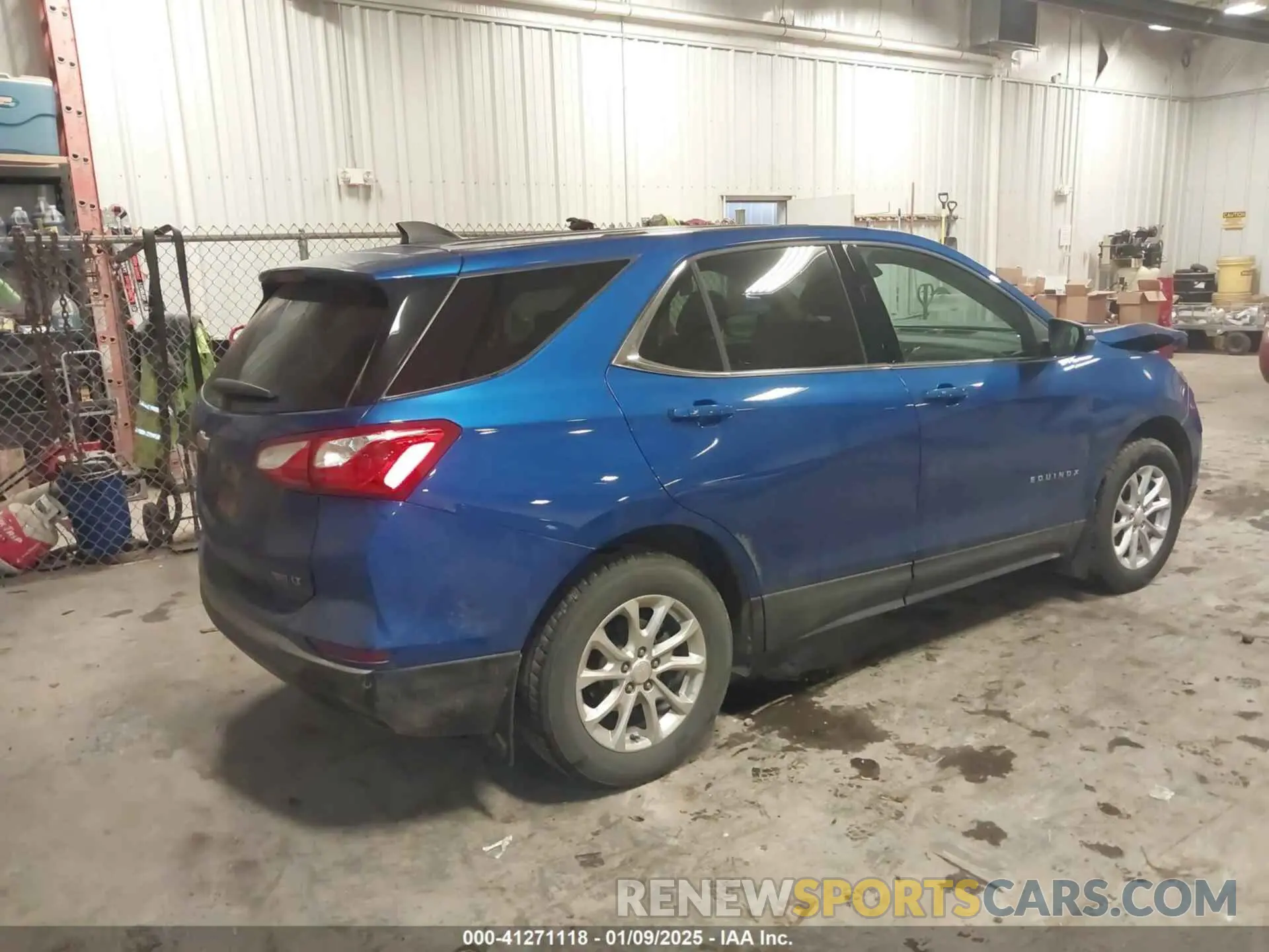 4 fotografías del automóvil dañado 3GNAXUEV8KS530621 CHEVROLET EQUINOX 2019