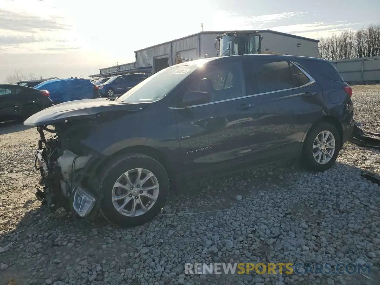 1 fotografías del automóvil dañado 3GNAXUEV8KS535348 CHEVROLET EQUINOX 2019