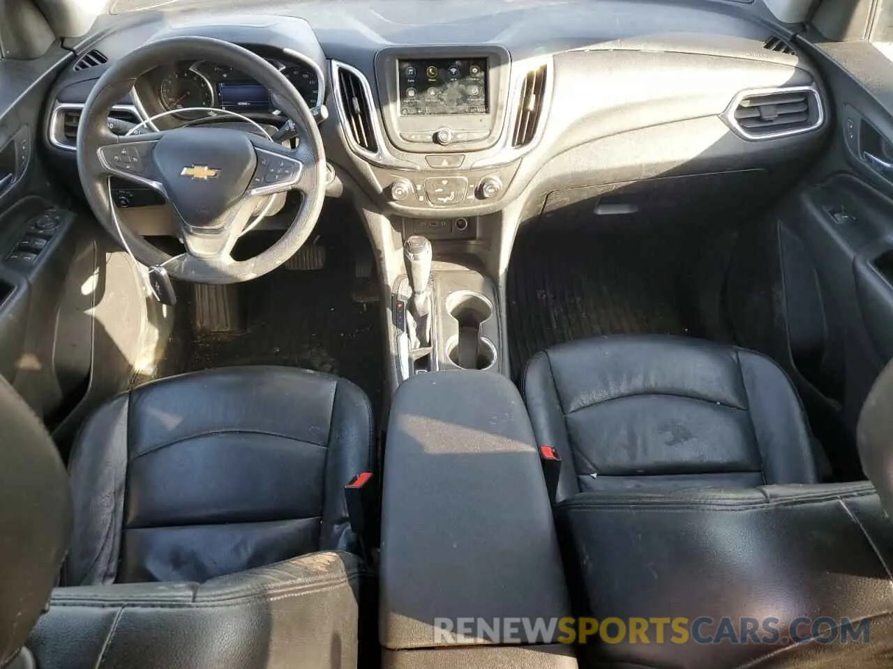 8 fotografías del automóvil dañado 3GNAXUEV8KS535348 CHEVROLET EQUINOX 2019