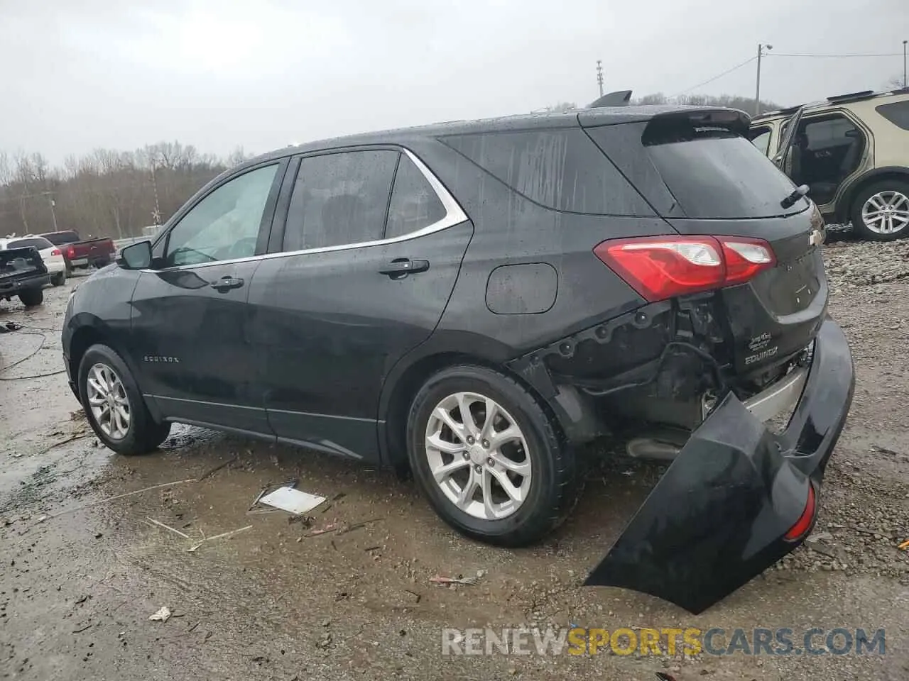 2 fotografías del automóvil dañado 3GNAXUEV9KL384160 CHEVROLET EQUINOX 2019
