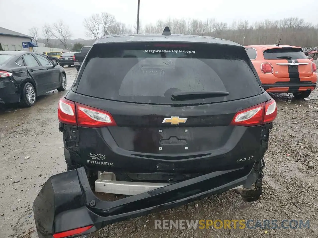 6 fotografías del automóvil dañado 3GNAXUEV9KL384160 CHEVROLET EQUINOX 2019