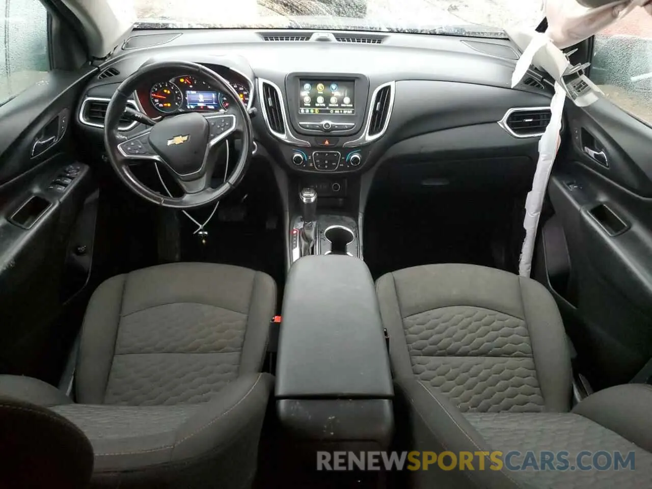 8 fotografías del automóvil dañado 3GNAXUEV9KL384160 CHEVROLET EQUINOX 2019