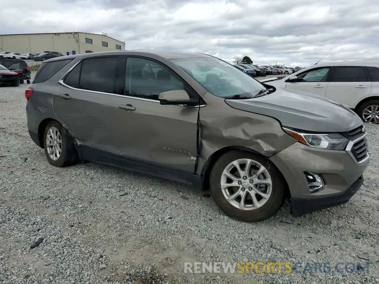 4 fotografías del automóvil dañado 3GNAXUEV9KS539280 CHEVROLET EQUINOX 2019