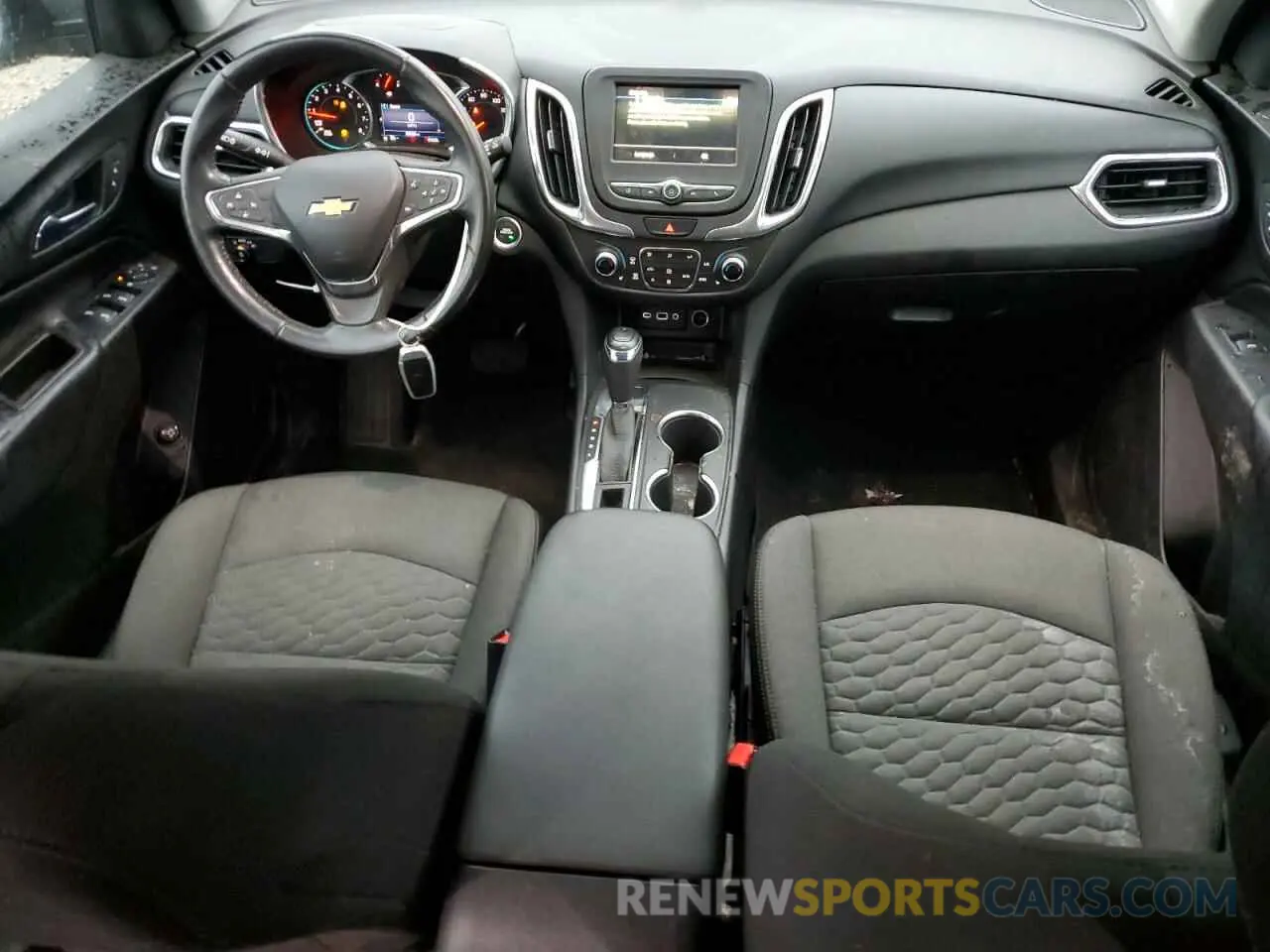 8 fotografías del automóvil dañado 3GNAXUEV9KS539280 CHEVROLET EQUINOX 2019