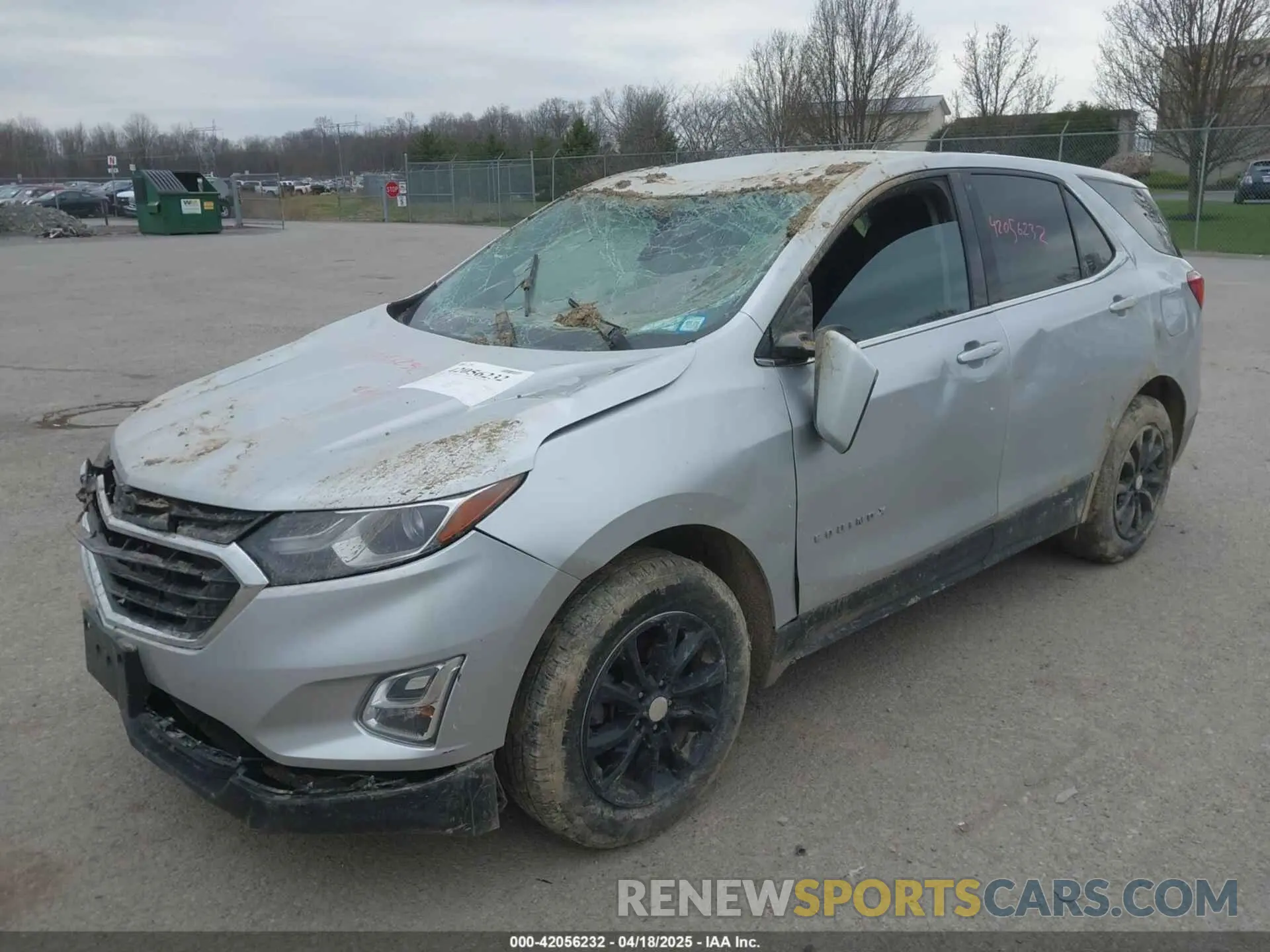 2 fotografías del automóvil dañado 3GNAXUEVXKS510127 CHEVROLET EQUINOX 2019