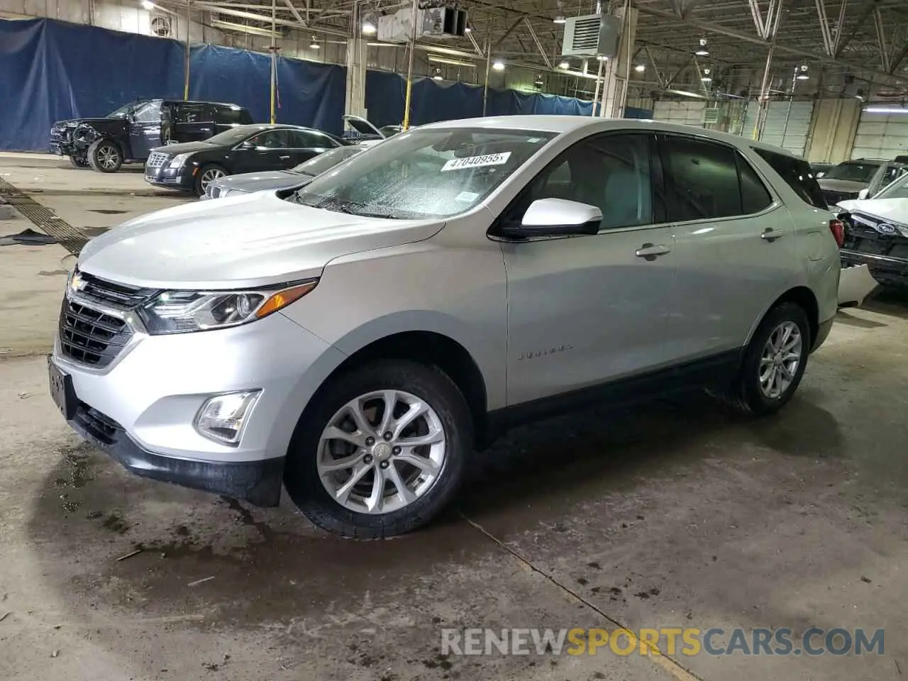 1 fotografías del automóvil dañado 3GNAXUEVXKS541250 CHEVROLET EQUINOX 2019