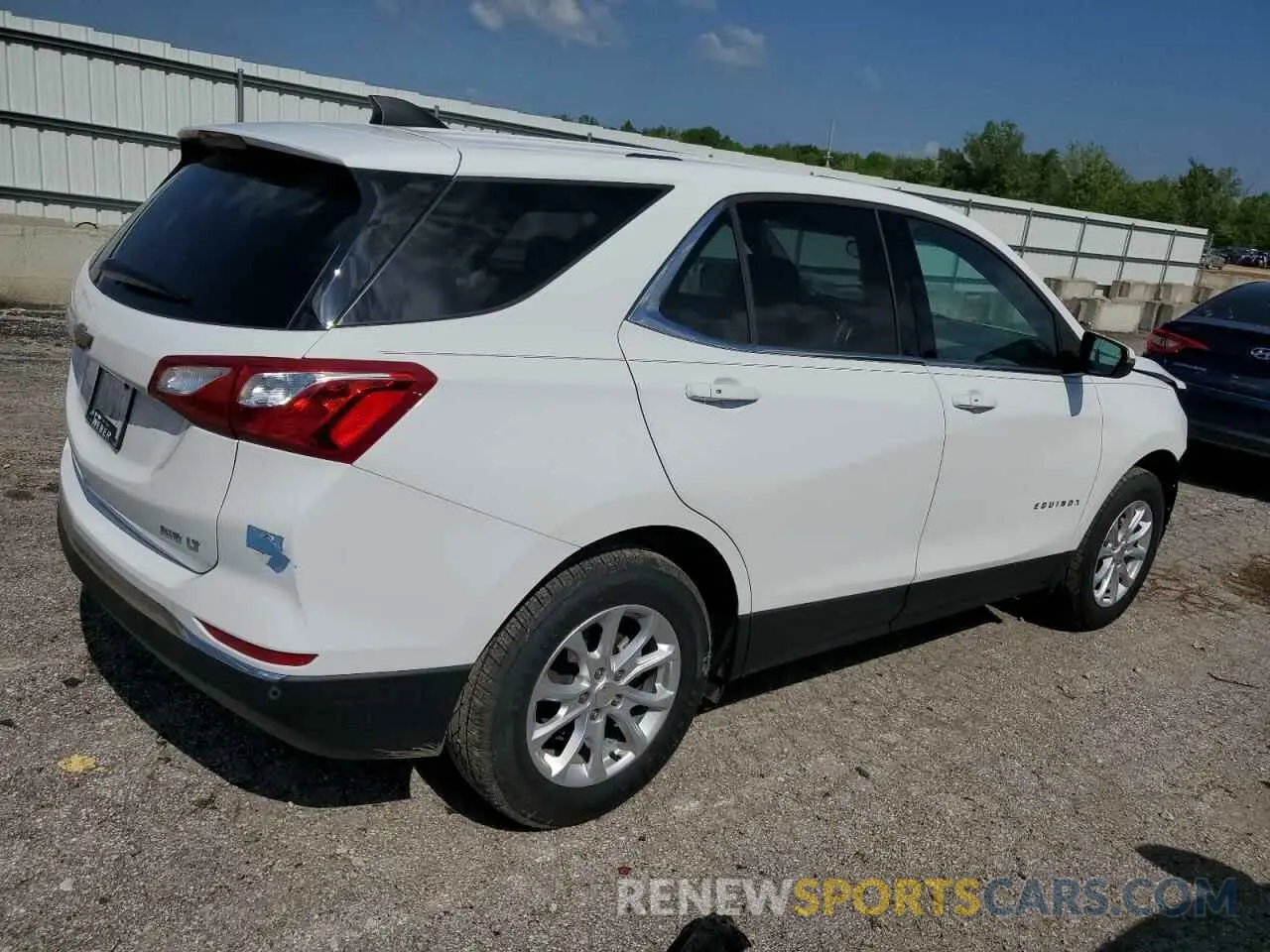 3 fotografías del automóvil dañado 3GNAXUEVXKS603374 CHEVROLET EQUINOX 2019