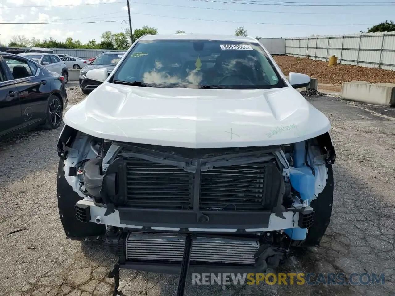 5 fotografías del automóvil dañado 3GNAXUEVXKS603374 CHEVROLET EQUINOX 2019
