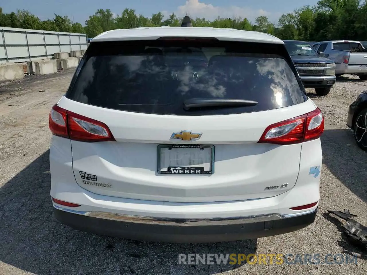 6 fotografías del automóvil dañado 3GNAXUEVXKS603374 CHEVROLET EQUINOX 2019