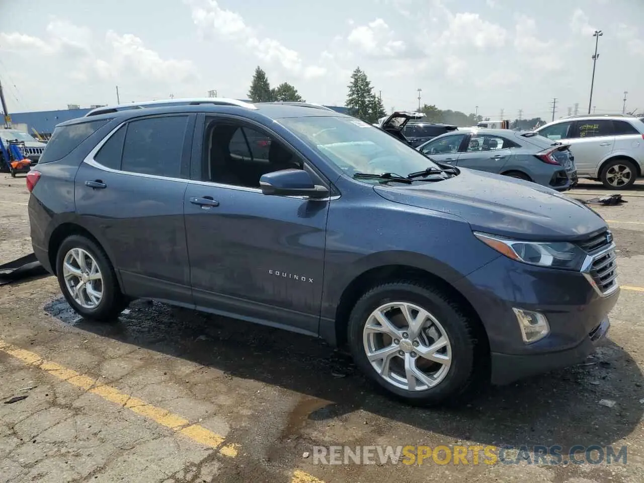 4 fotografías del automóvil dañado 3GNAXVEX2KL207781 CHEVROLET EQUINOX 2019