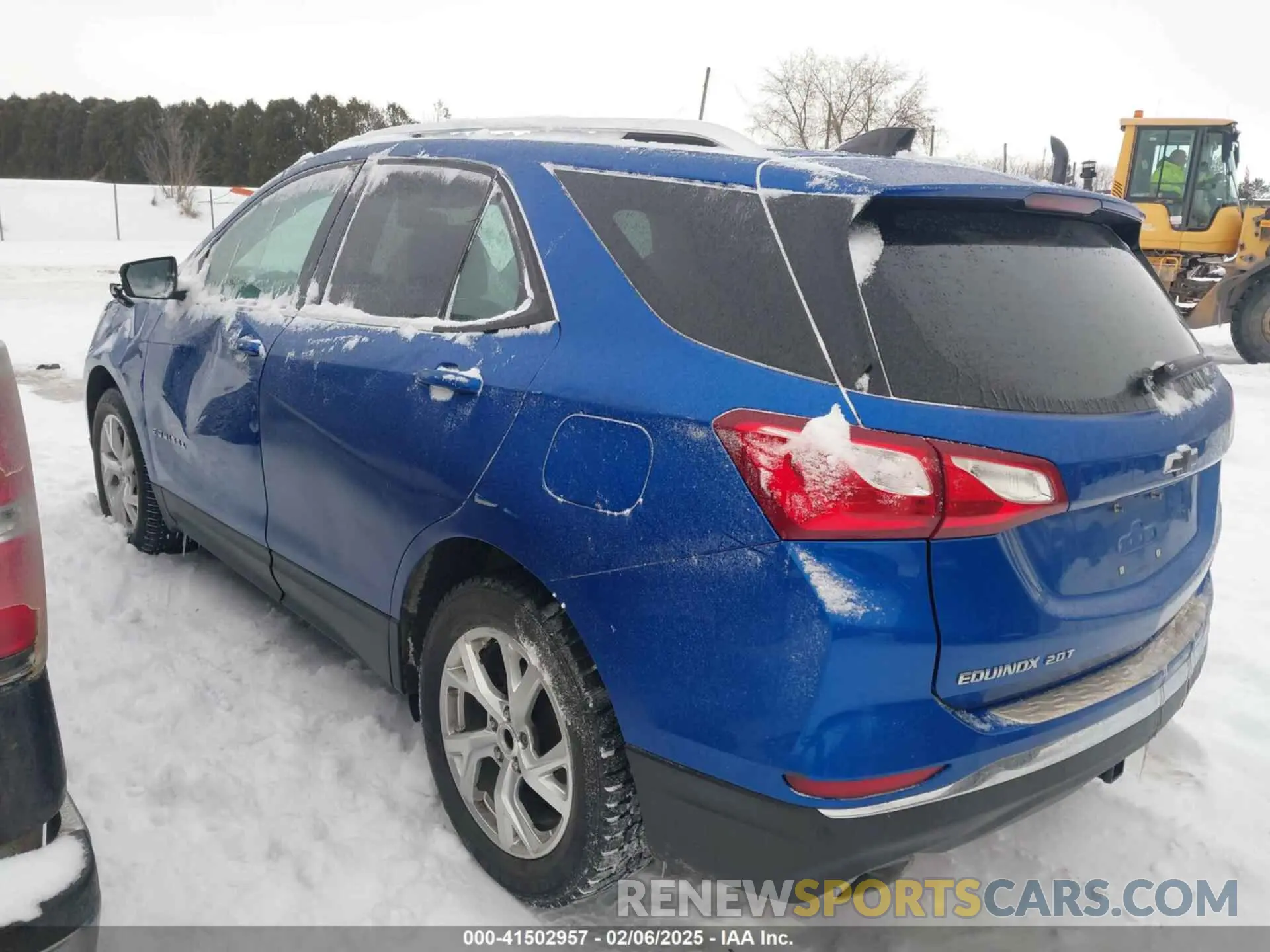 3 fotografías del automóvil dañado 3GNAXVEX2KS551262 CHEVROLET EQUINOX 2019