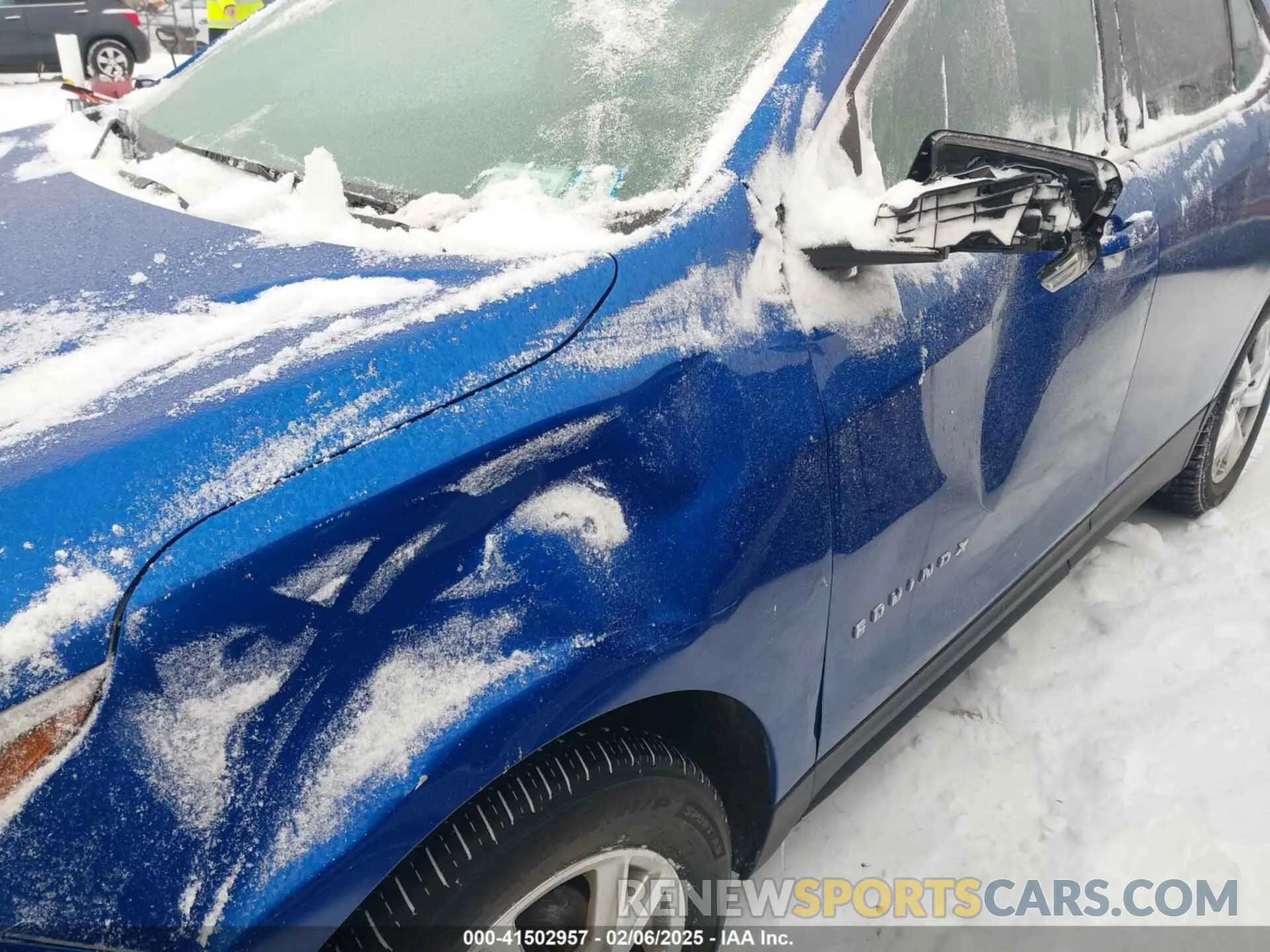 6 fotografías del automóvil dañado 3GNAXVEX2KS551262 CHEVROLET EQUINOX 2019