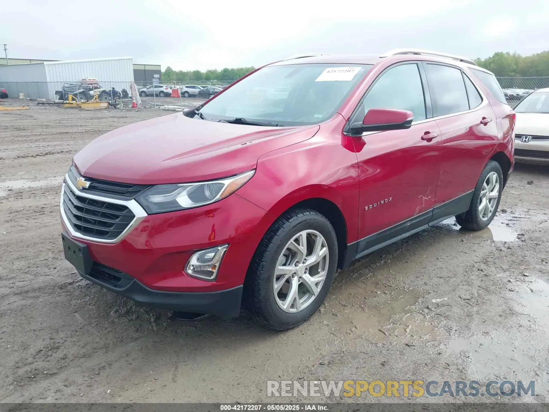 2 fotografías del automóvil dañado 3GNAXVEX6KS568310 CHEVROLET EQUINOX 2019