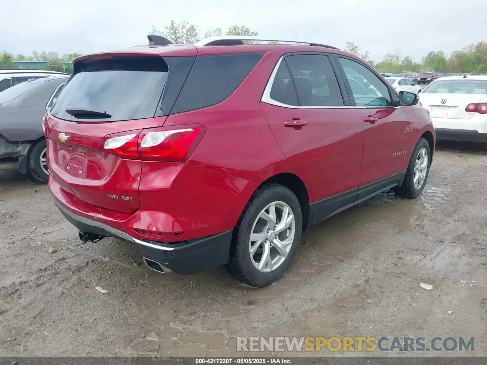 4 fotografías del automóvil dañado 3GNAXVEX6KS568310 CHEVROLET EQUINOX 2019