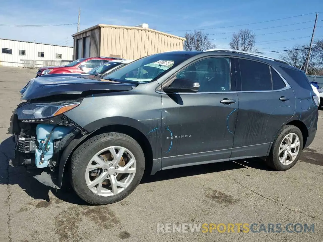 1 fotografías del automóvil dañado 3GNAXVEX6KS635570 CHEVROLET EQUINOX 2019