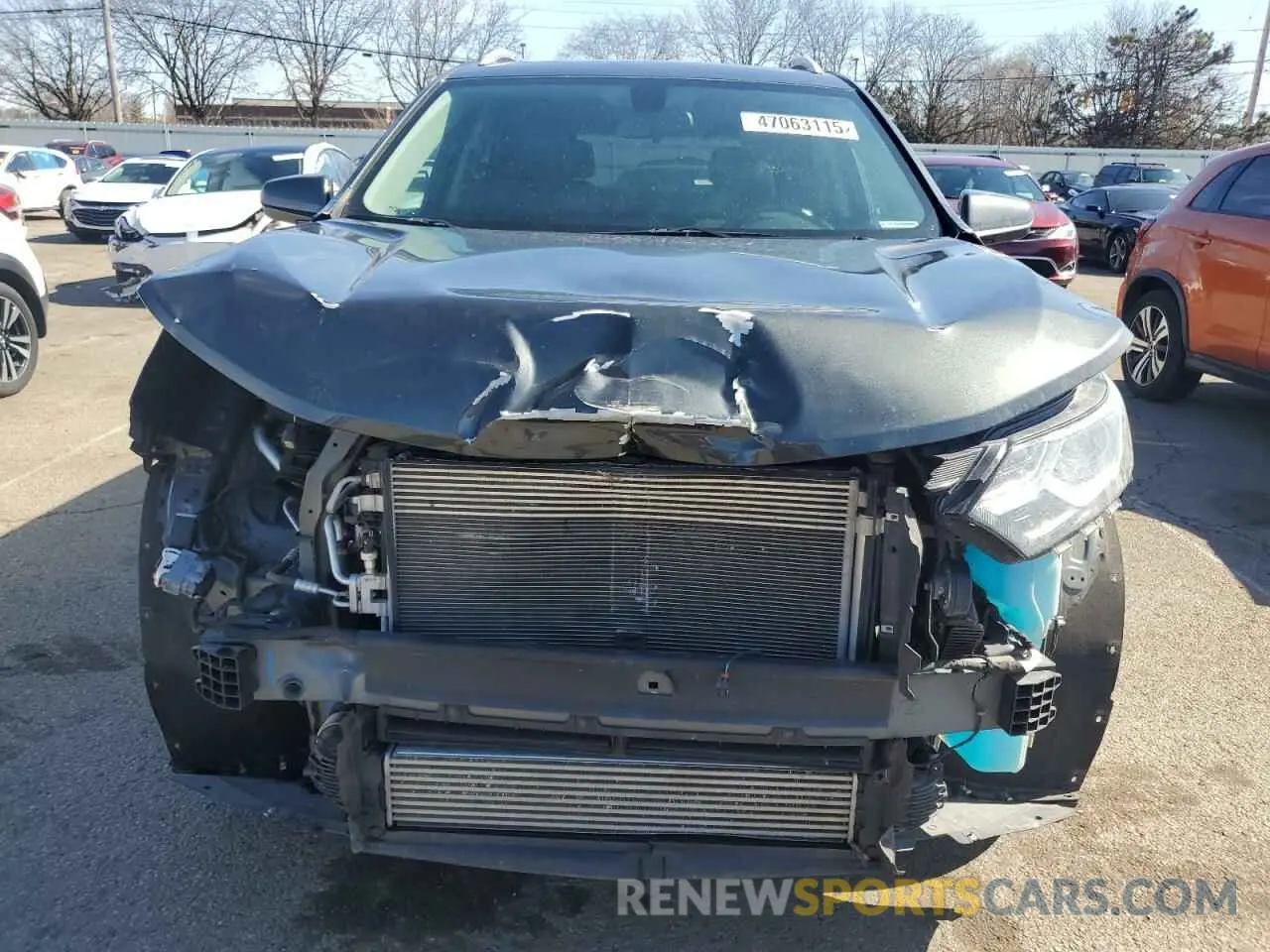 5 fotografías del automóvil dañado 3GNAXVEX6KS635570 CHEVROLET EQUINOX 2019