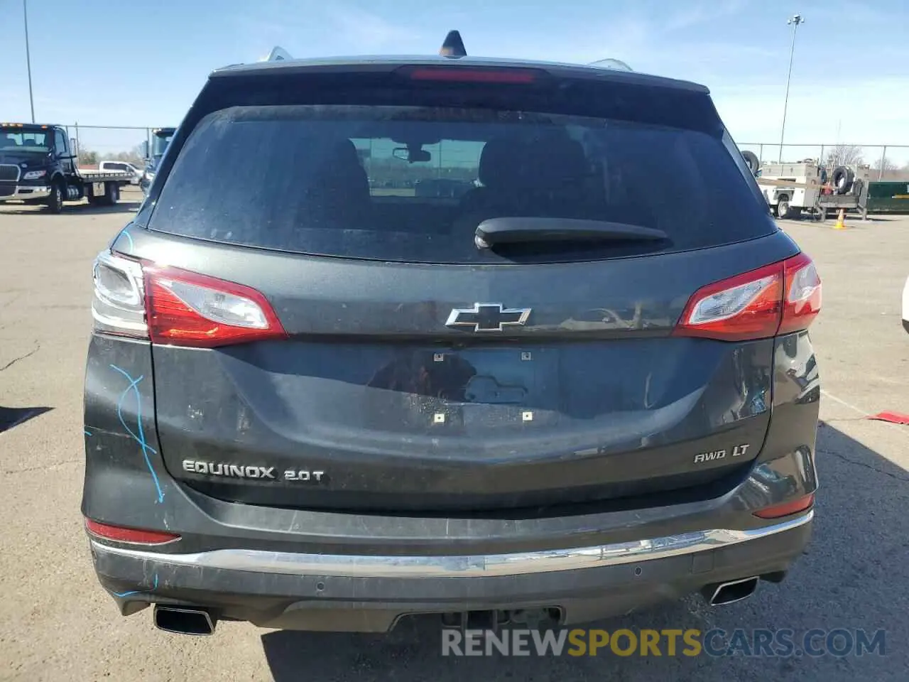 6 fotografías del automóvil dañado 3GNAXVEX6KS635570 CHEVROLET EQUINOX 2019