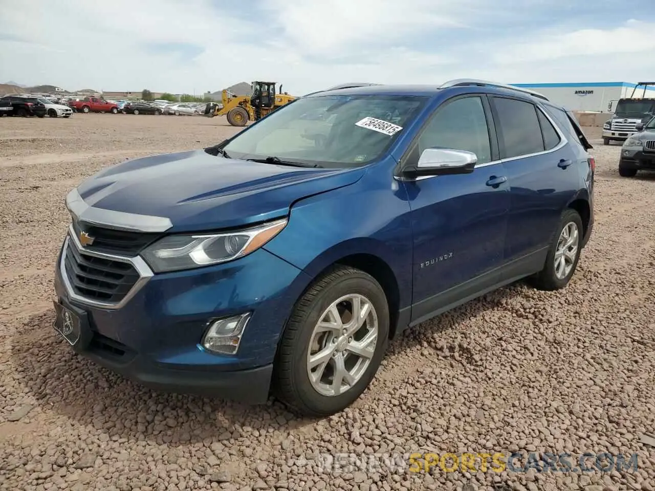 1 fotografías del automóvil dañado 3GNAXVEX8KL161017 CHEVROLET EQUINOX 2019