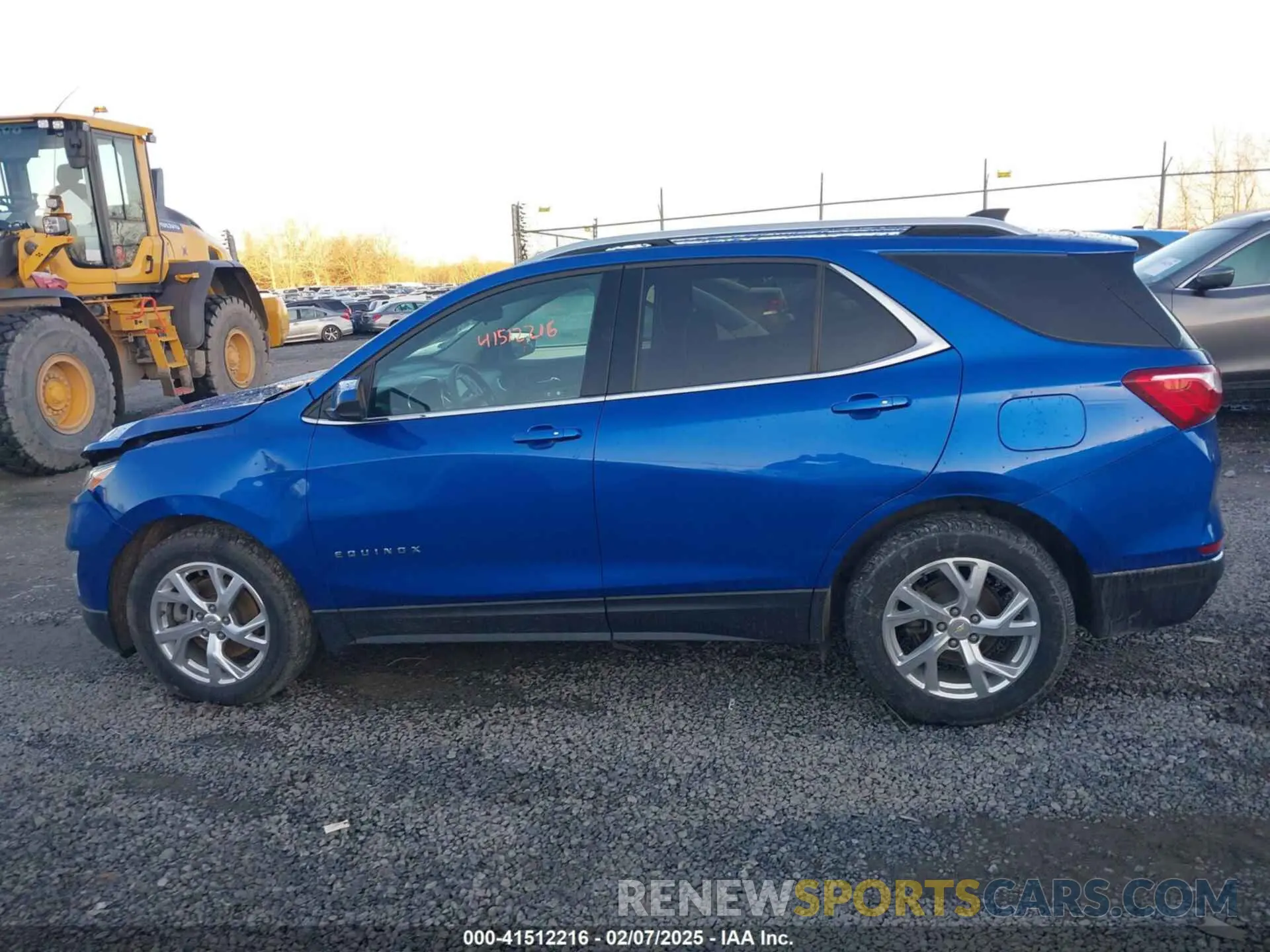 14 fotografías del automóvil dañado 3GNAXVEXXKS568147 CHEVROLET EQUINOX 2019