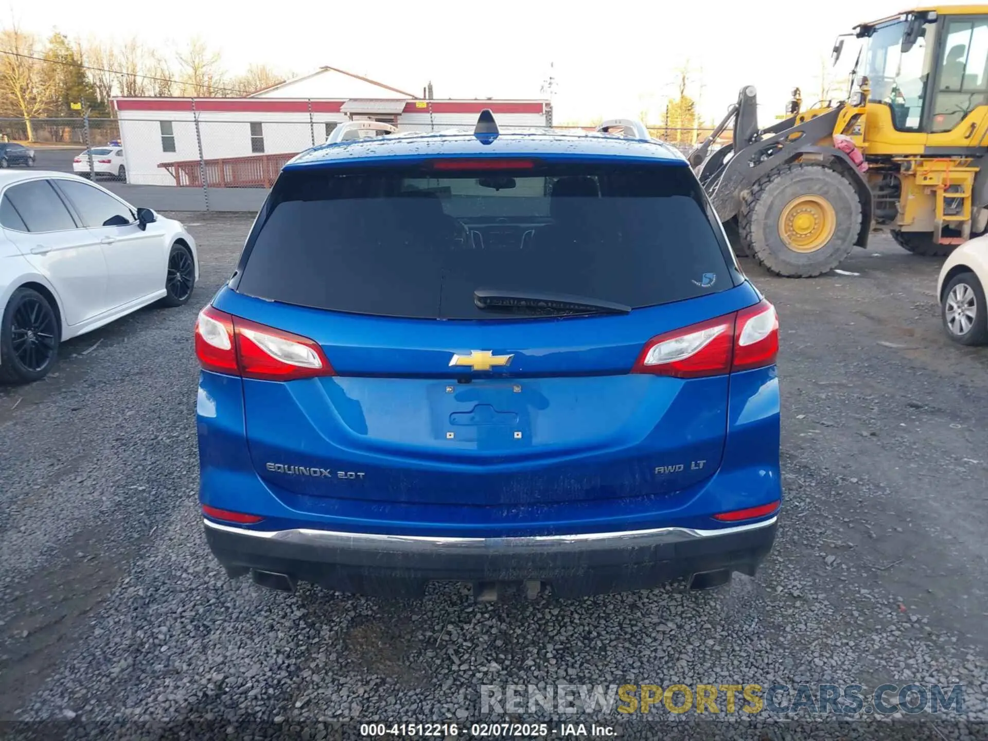 16 fotografías del automóvil dañado 3GNAXVEXXKS568147 CHEVROLET EQUINOX 2019