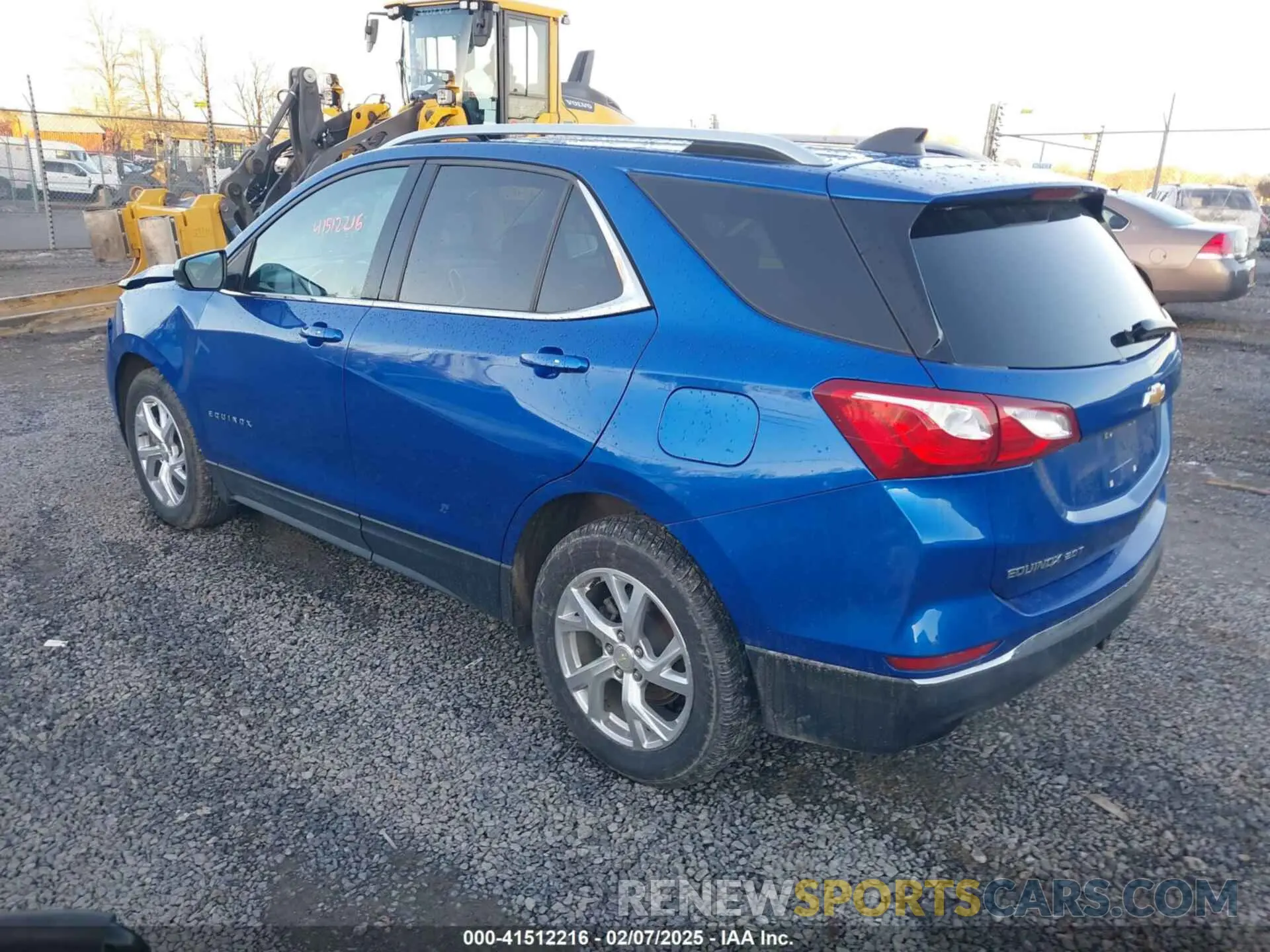3 fotografías del automóvil dañado 3GNAXVEXXKS568147 CHEVROLET EQUINOX 2019