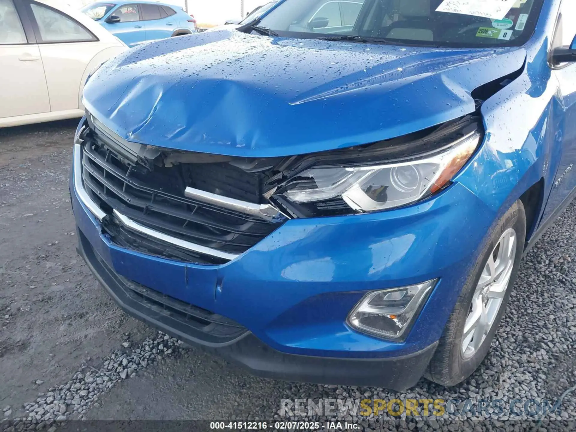6 fotografías del automóvil dañado 3GNAXVEXXKS568147 CHEVROLET EQUINOX 2019