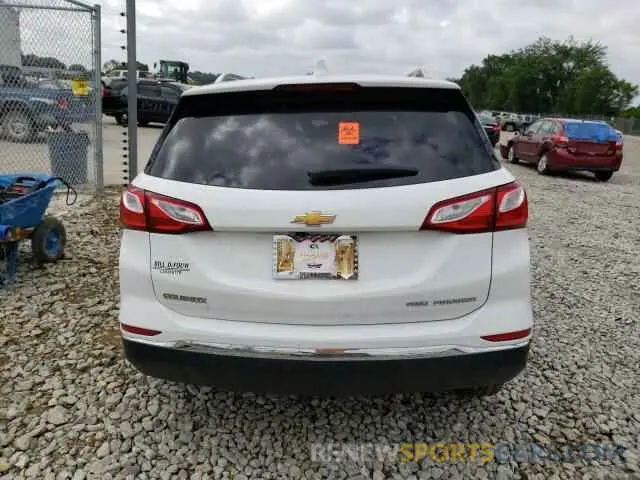 6 fotografías del automóvil dañado 3GNAXXEV0KS675623 CHEVROLET EQUINOX 2019