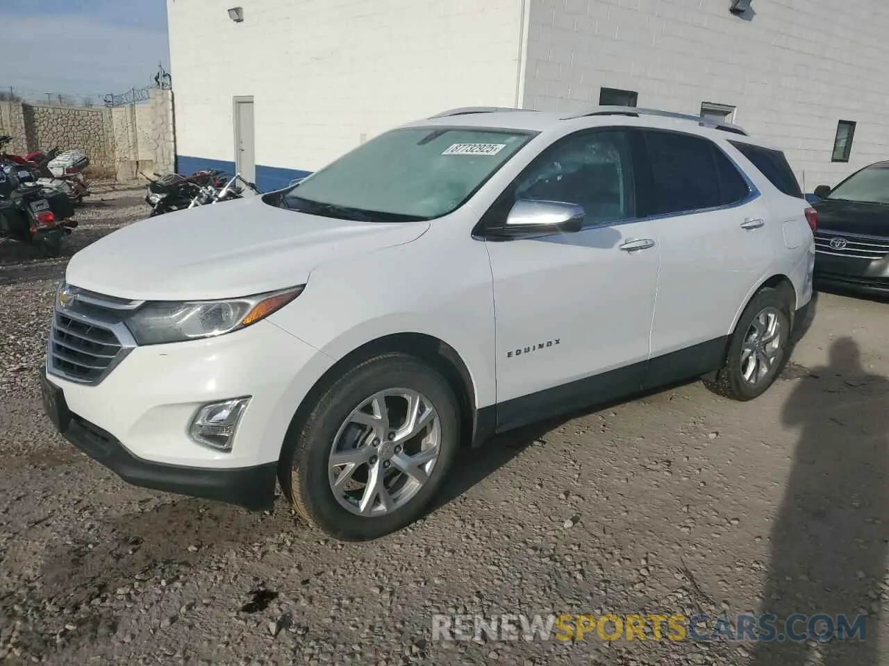 1 fotografías del automóvil dañado 3GNAXXEV2KL215163 CHEVROLET EQUINOX 2019