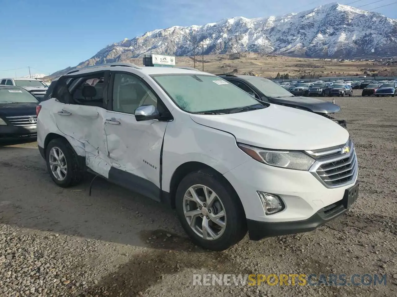 4 fotografías del automóvil dañado 3GNAXXEV2KL215163 CHEVROLET EQUINOX 2019