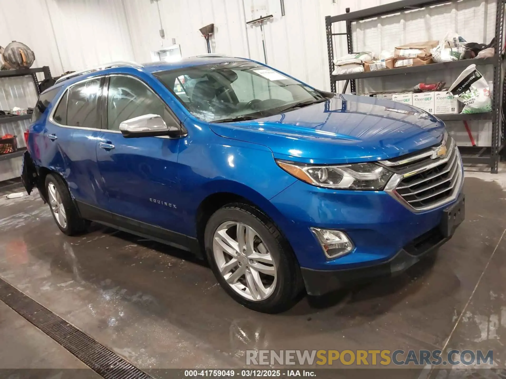 1 fotografías del automóvil dañado 3GNAXXEV2KS552955 CHEVROLET EQUINOX 2019