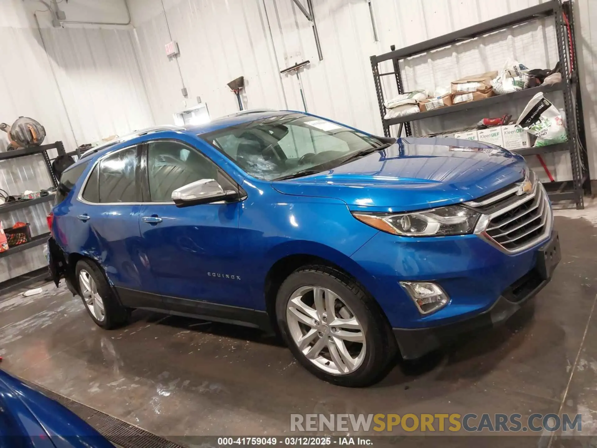 13 fotografías del automóvil dañado 3GNAXXEV2KS552955 CHEVROLET EQUINOX 2019