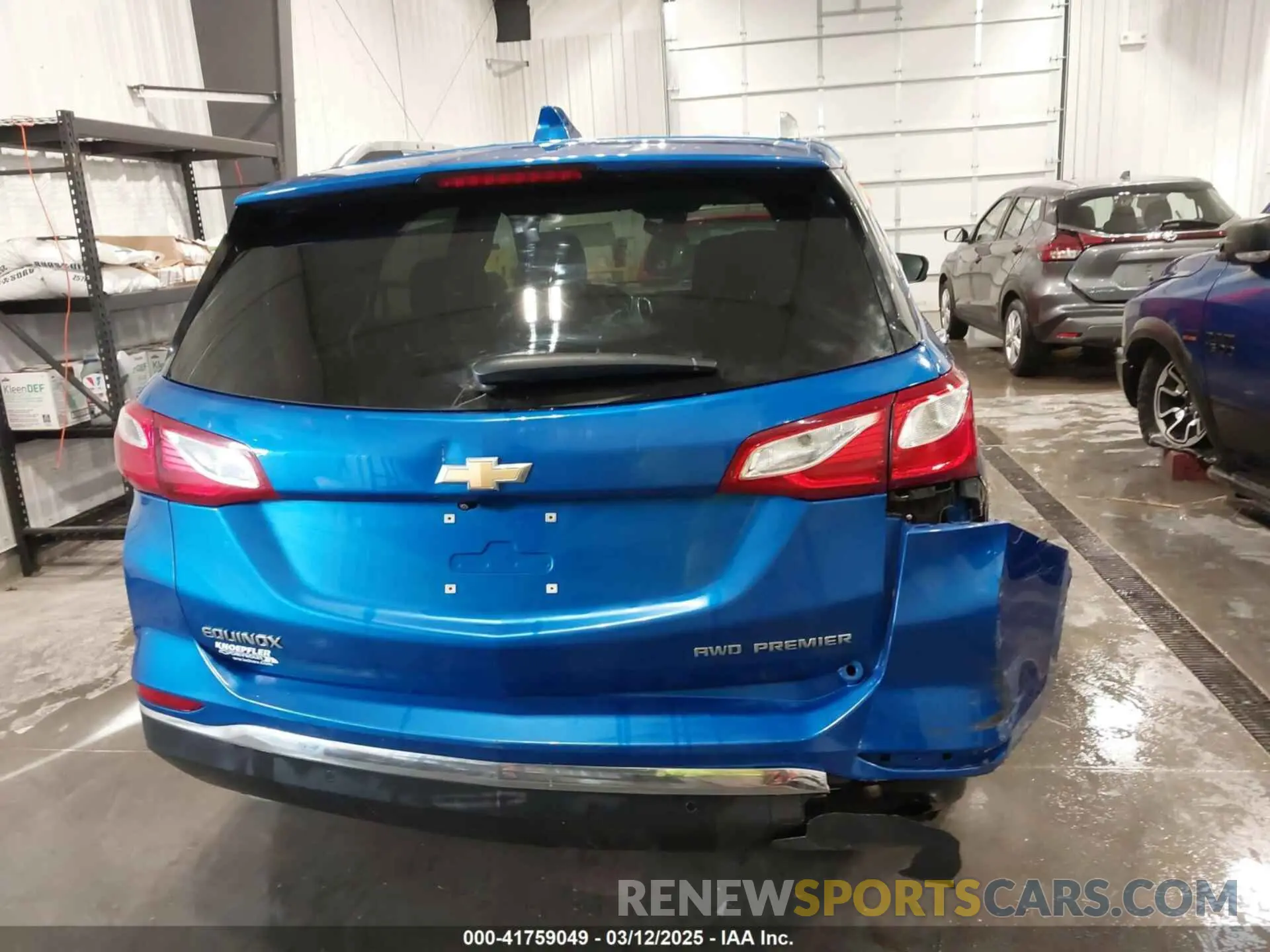 16 fotografías del automóvil dañado 3GNAXXEV2KS552955 CHEVROLET EQUINOX 2019