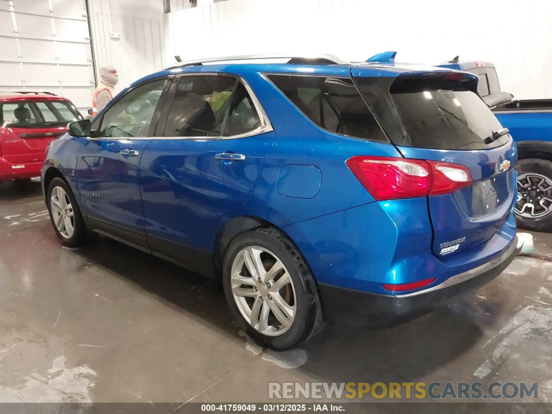3 fotografías del automóvil dañado 3GNAXXEV2KS552955 CHEVROLET EQUINOX 2019