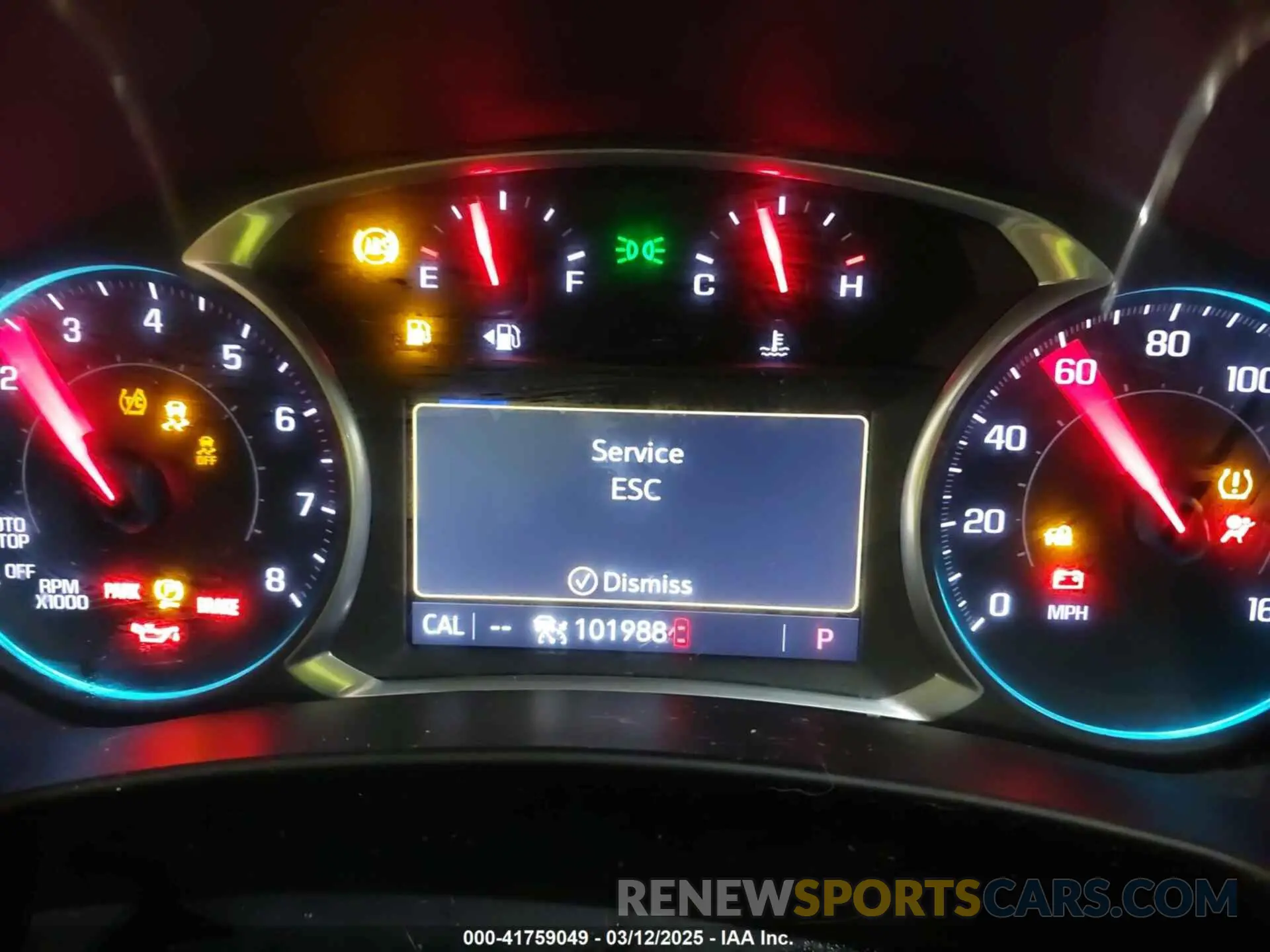 7 fotografías del automóvil dañado 3GNAXXEV2KS552955 CHEVROLET EQUINOX 2019