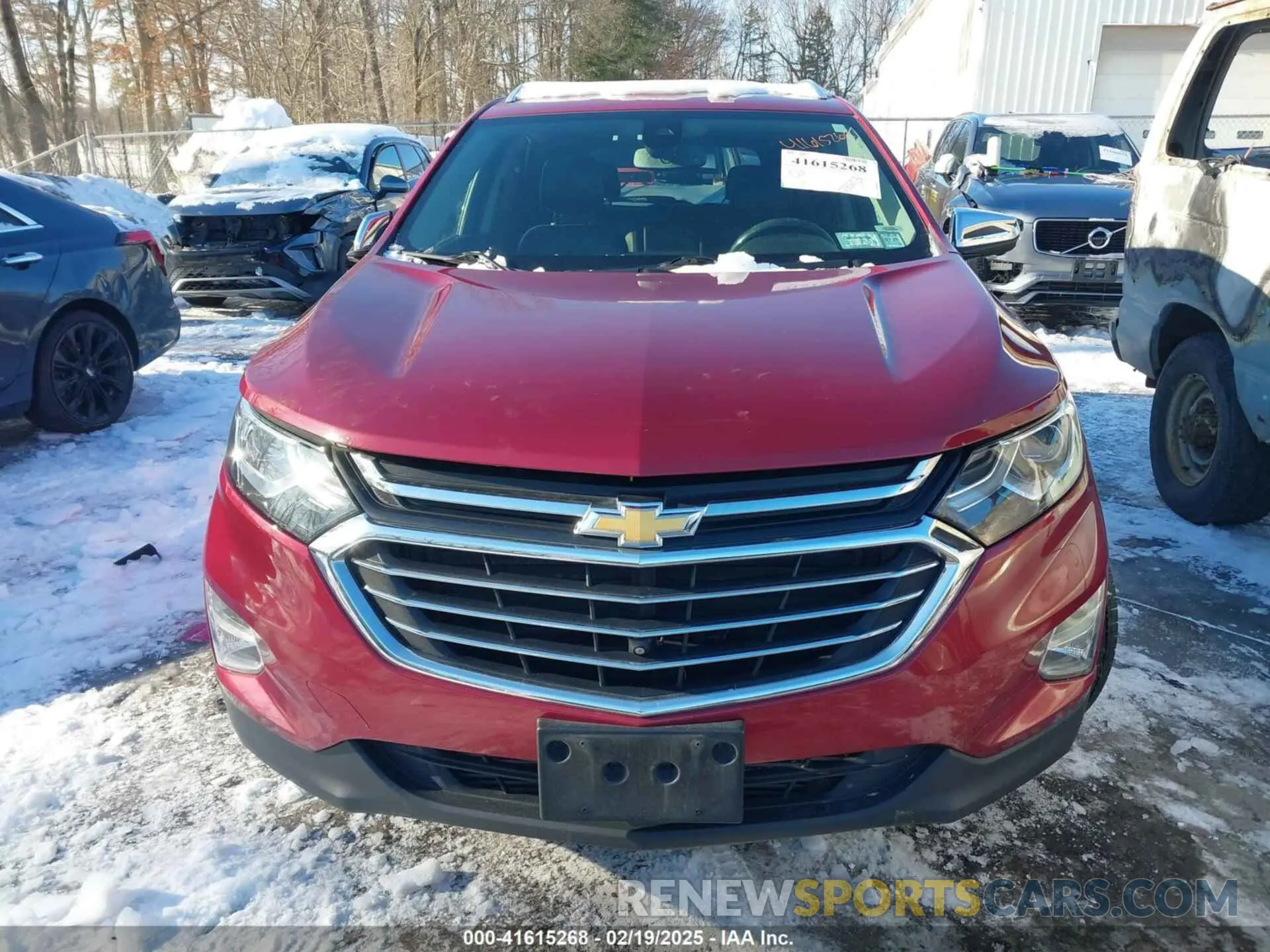 12 fotografías del automóvil dañado 3GNAXXEV3KL135953 CHEVROLET EQUINOX 2019