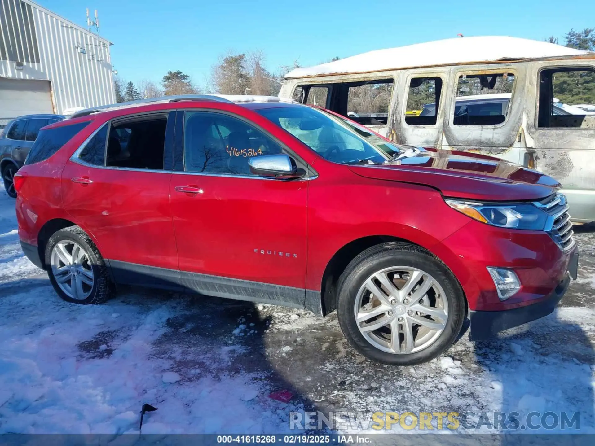 13 fotografías del automóvil dañado 3GNAXXEV3KL135953 CHEVROLET EQUINOX 2019