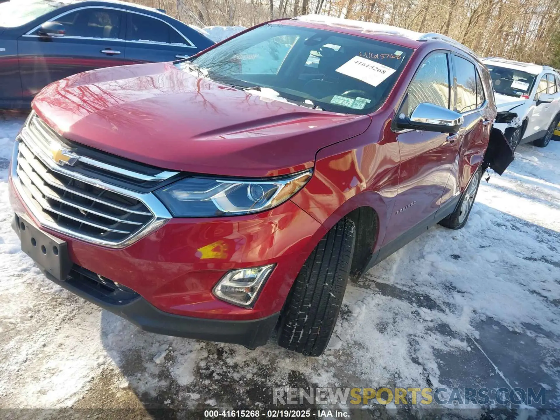2 fotografías del automóvil dañado 3GNAXXEV3KL135953 CHEVROLET EQUINOX 2019