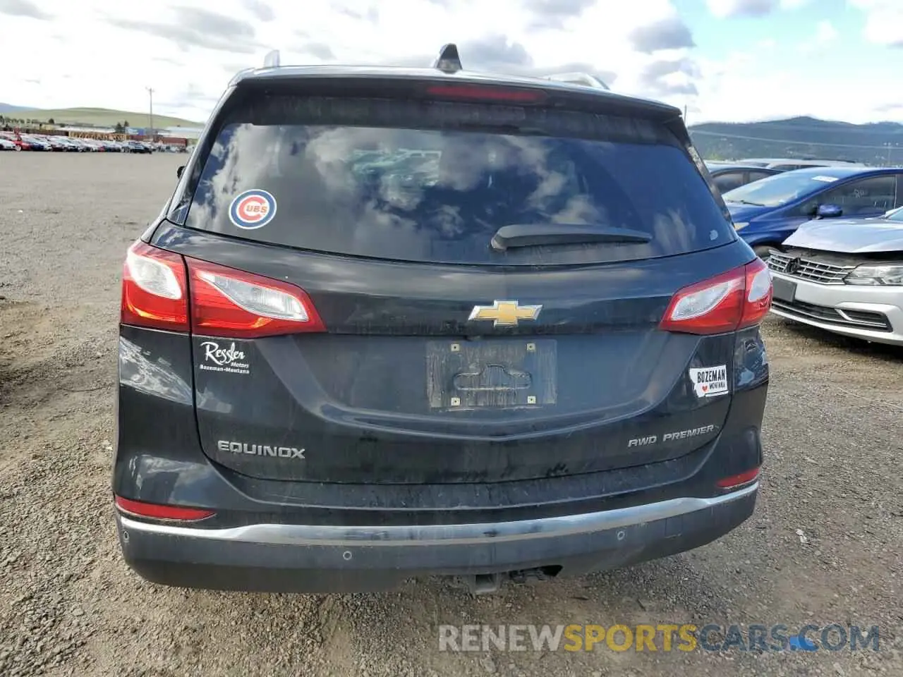 6 fotografías del automóvil dañado 3GNAXXEV5KL163009 CHEVROLET EQUINOX 2019
