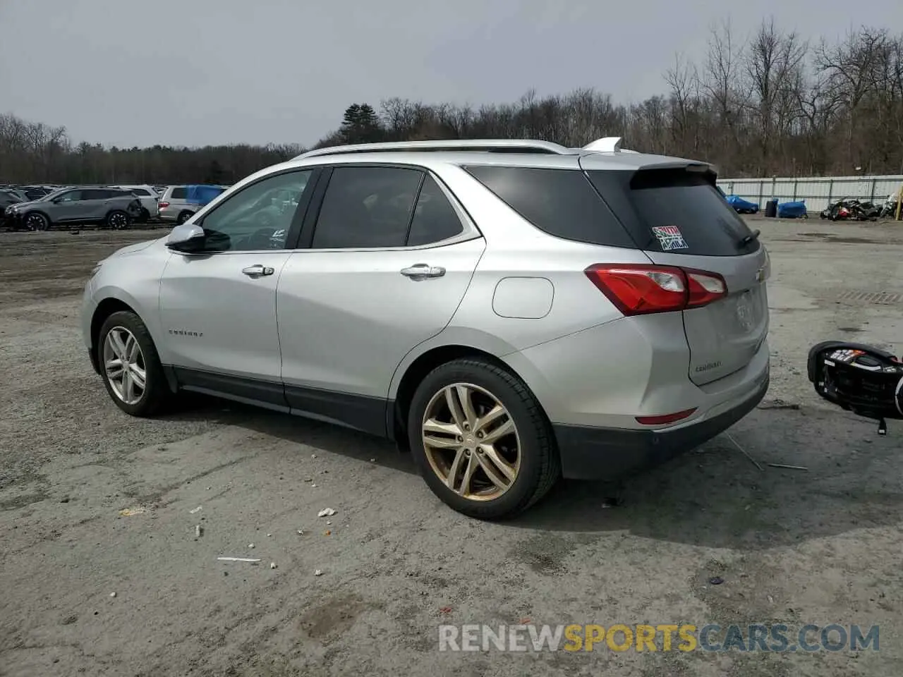 2 fotografías del automóvil dañado 3GNAXXEV7KS510345 CHEVROLET EQUINOX 2019