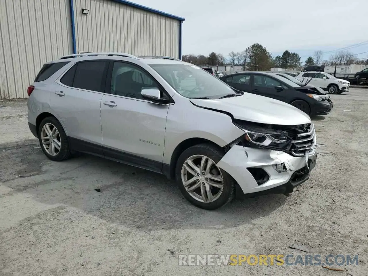 4 fotografías del automóvil dañado 3GNAXXEV7KS510345 CHEVROLET EQUINOX 2019